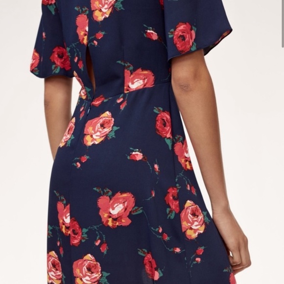 Babaton Jedd Floral Dress Size 0 - Picture 2 of 4